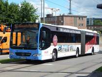 Mercedes Citaro II der SWU in Ulm am 19.06.2018