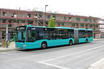 ICB Mercedes Benz Citaro 2 G Wagen 432 am 18.04.20 in Bad Vilbel Bhf 