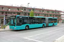 ICB Mercedes Benz Citaro 2 G Wagen 432 am 18.04.20 in Bad Vilbel Bhf 