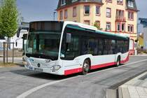 Balser Reisen Mercedes Benz Citaro 2 als SEV für die S6 am 18.04.20 in Bad Vilbel Bhf 