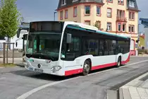Balser Reisen Mercedes Benz Citaro 2 als SEV für die S6 am 18.04.20 in Bad Vilbel Bhf 