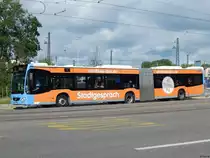 Mercedes Citaro III der SWU in Ulm am 19.06.2018