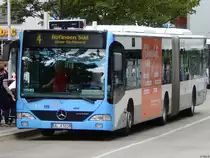 Mercedes Citaro I von ZugBus Regionalverkehr Alb-Bodensee (ex SWU) in Ulm am 19.06.2018