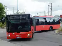 MAN Lion's City von ZugBus Regionalverkehr Alb-Bodensee in Ulm am 19.06.2018