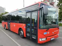 Irisbus Crossway von ZugBus Regionalverkehr Alb-Bodensee in Ulm am 19.06.2018