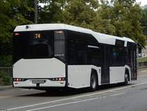 Solaris Urbino 12 von Reinalter aus Deutschland in Ulm am 19.06.2018