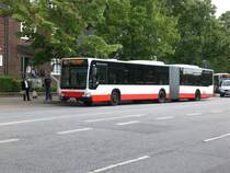 Mercedes-Benz O 530 II (Citaro Facelift) als SEV fr die U-Bahnlinie 1 zwischen U-Bahnhof Kellinghusenstrae und U-Bahnhof Alsterdorf.