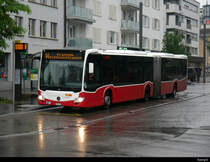 BLT - Mercedes Citaro Nr.97 BL 203464 bei der Haltestelle beim Bahnhof in Prattelen als Tramersatz für die BVB Zwischen Prattelen und Muttenz am 11.05.2020