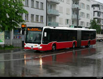 BLT - Mercedes Citaro Nr.99 BL 203352 bei der Haltestelle beim Bahnhof in Prattelen als Tramersatz für die BVB Zwischen Prattelen und Muttenz am 11.05.2020