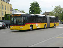 Postauto - Mercedes Citaro  BE  175180 in Lyss als Bahnersatz für die BLS auf der Strecke von Lyss nach Kerzers am 13.05.2020
