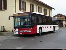 tpf - Setra S 415 NF  Nr.58  FR  300636 beim Bahnhof Kerzers am 13.05.2020
