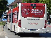 Mercedes Citaro III der Reutlinger Stadtverkehrsgesellschaft in Reutlingen am 20.06.2018
