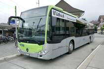 Busland AG MB C2 Euro 5 103 am 13.5.20 beim Bahnhof Lamgnau i.E.