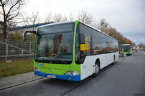 Am 08.12.2018 stand dieser Mercedes Benz Citaro Facelift (PM-RB 529) in der Kieler Straße in Stahnsdorf. 