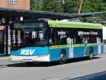 Solaris Urbino 12 der Reutlinger Stadtverkehrsgesellschaft in Reutlingen am 20.06.2018