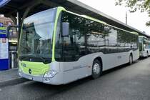 MB Citaro C2 118 der Busland AG am 13.5.20 auf dem Bahnhofplatz in Burgdorf.