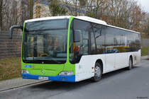 Am 08.12.2018 stand dieser Mercedes Benz Citaro Facelift (PM-RB 603) in der Kieler Straße in Stahnsdorf.