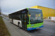 Am 08.12.2018 stand dieser Mercedes Benz Citaro Facelift (PM-RB 603) in der Kieler Straße in Stahnsdorf.