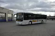 Dieser MAN Fahrschulbus (TF-UR 33) stand am 08.12.2018 auf dem regiobus PM Betriebshof in Stahnsdorf.