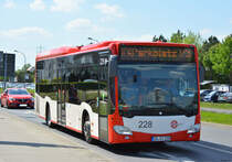 28.04.2018 | Brandenburg - Schönefeld (ILA) | Mercedes Benz Citaro II Ü LE | Cottbusverkehr | CB-CV 228 |