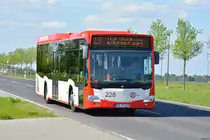 28.04.2018 | Brandenburg - Schönefeld (ILA) | Mercedes Benz Citaro II Ü LE | Cottbusverkehr | CB-CV 228 |