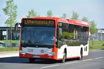 28.04.2018 | Brandenburg - Schönefeld (ILA) | Mercedes Benz Citaro II Ü LE | Cottbusverkehr | CB-CV 228 |