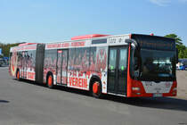 28.04.2018 | Brandenburg - Schönefeld (ILA) | MAN Lion's City G | Cottbusverkehr | CB-CV 272 |