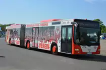 28.04.2018 | Brandenburg - Schönefeld (ILA) | MAN Lion's City G | Cottbusverkehr | CB-CV 272 |