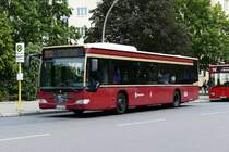 Im DB Ersatzverkehr (SEV) der S -Bahn Berlin -S41 & S42, dieser MB Citaro O 530 II, B-EX 5405 von 'BEX' -Bayern Express & P.Kühn Berlin GmbH. Berlin /Charl. im Juni 2019.