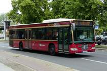 Im DB Ersatzerkehr (SEV) der S- Bahn Berlin -S41 & S42, dieser MB Citaro O 530 II, B-EX 5405 von 'BEX' -Bayern Express & P.Kühn Berlin GmbH. Berlin /Charl. im Juni 2019.