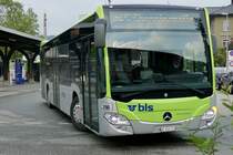 MB C2 116 der Busland AG am 13.5.20 beim verlassen des Bhf Burgdorf