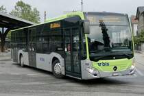MB C2 Euro 5 105 der Busland AG verlässt am 13.5.20 den Bahnhofplatz Burgdorf.