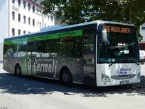 Iveco Crossway von Albreisen Hirrle aus Deutschland in Reutlingen am 20.06.2018