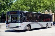 Solaris Urbino 10,9  VBK , niedrige Sonderanfertigung, Karlsruhe Mai 2020