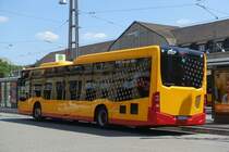 Mercedes Citaro C2 LE  VBK  in den neuen Farben, Karlsruhe Mai 2020