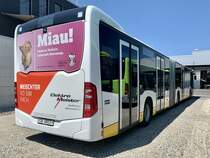 Heckansicht des MB C2 G 11 der VBSH der am 18.5.20 bei Evobus Winterthur parkiert ist.