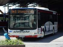 MAN Lion's City von Schefenacker aus Deutschland in Plochingen am 20.06.2018