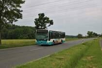 Stadtverkehr Maintal Mercedes Benz Citaro 1 Facelift Wagen 213 am 22.05.20 bei Maintal Wachenbuchen 