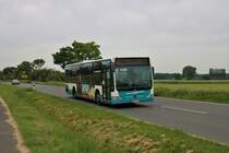 Stadtverkehr Maintal Mercedes Benz Citaro 1 Facelift Wagen 213 am 22.05.20 bei Maintal Wachenbuchen 