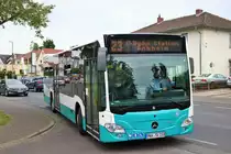 Stadtverkehr Maintal Mercedes Benz Citaro 2 Wagen 233 am 22.05.20 in Maintal Dörnigheim 