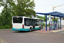 Stadtverkehr Maintal Mercedes Benz Citaro 2 Wagen 233 am 22.05.20 in Maintal Dörnigheim 