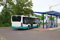 Stadtverkehr Maintal Mercedes Benz Citaro 2 Wagen 233 am 22.05.20 in Maintal Dörnigheim 