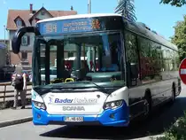 Scania Citywide von Bader Reisen aus Deutschland in Nürtingen am 20.06.2018