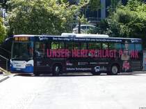 Scania Citywide von Bader Reisen aus Deutschland in Nürtingen am 20.06.2018
