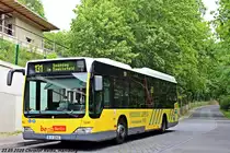 BVG Wagen 2243 mit Werbung für Werner Leppin - B V 2243 - Berlin, U Bahnhof Ruhleben - 23.05.2020