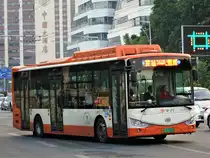 Ankai HFF6124G03EV31 electric tri-door bus on line 244.
Guangzhou Public Transport