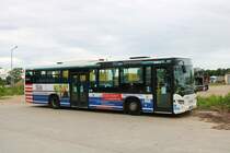 BRH ViaBus Scania Citywide am 24.05.20 in Erlensee. Ich durfte durch Nachfrage Fotos auf dem Gelände machen 