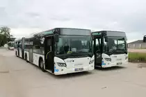 BRH ViaBus Scania Citywide am 24.05.20 in Erlensee. Ich durfte durch Nachfrage Fotos auf dem Gelände machen 