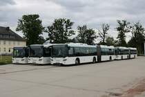 BRH ViaBus Scania Citywide am 24.05.20 in Erlensee. Ich durfte durch Nachfrage Fotos auf dem Gelände machen 