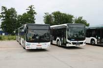 Racktours MAN Lions City G am 24.05.20 in Erlensee. Ich durfte durch Nachfrage Fotos auf dem Gelände machen